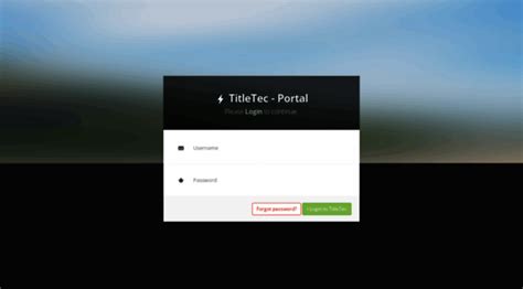 Titletec portal - No Pending Documents . No Late Documents